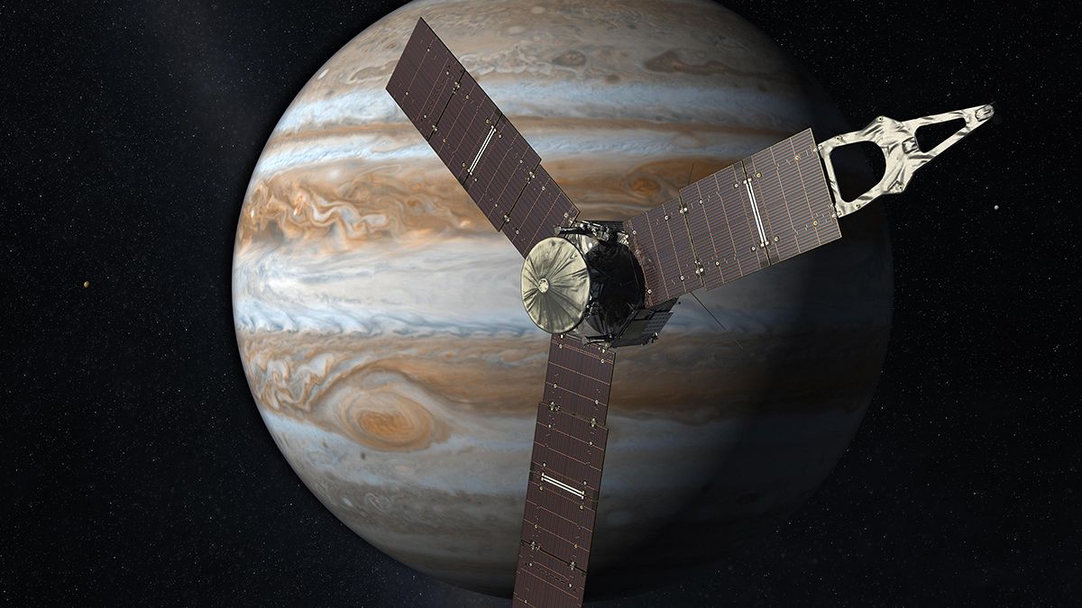 Το σκάφος Juno θα τεθεί σε τροχιά γύρω από τον Δία τα χαράματα της Τρίτης! (video)
