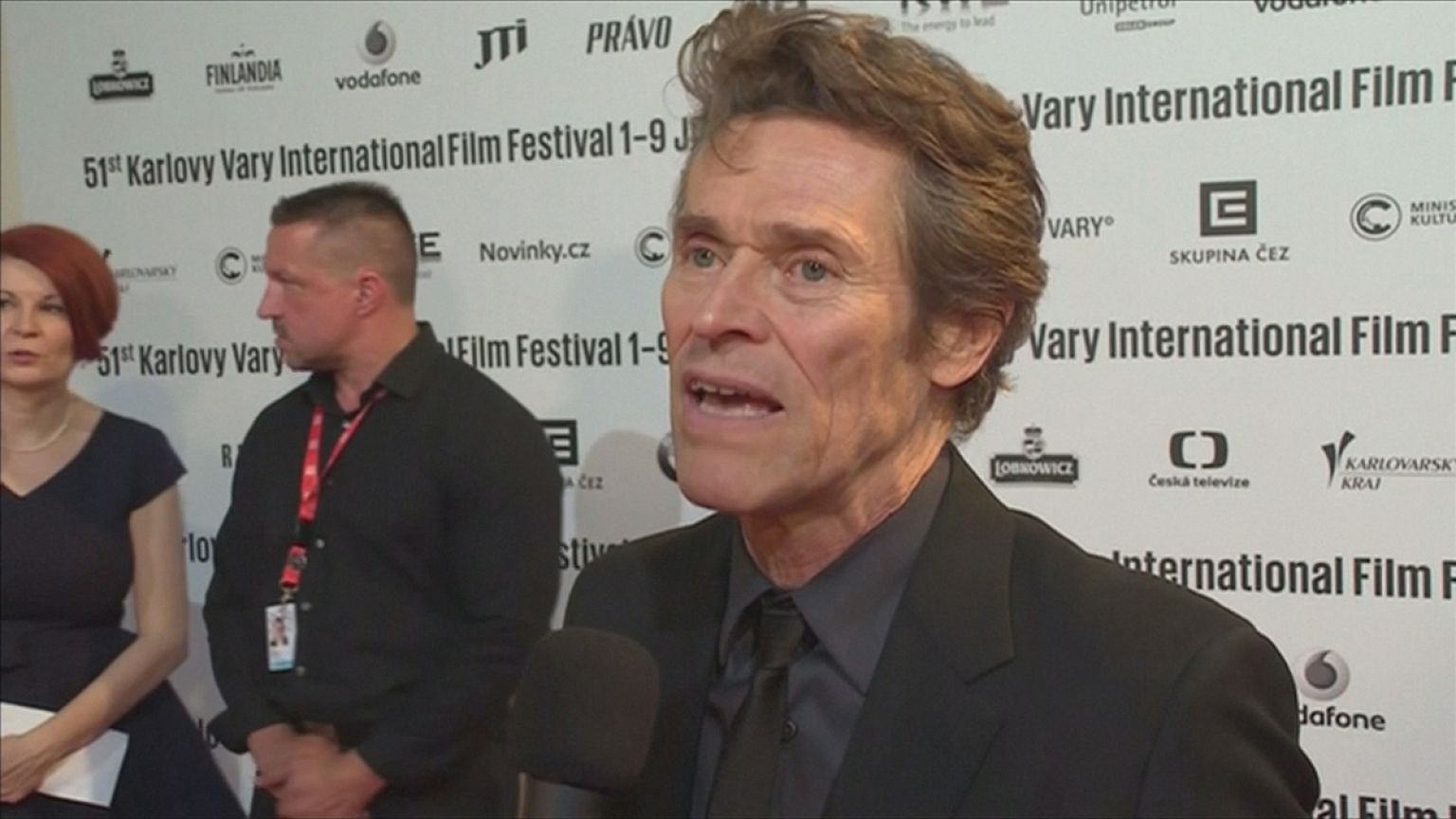 Karlovy Vary: Willem Dafoe átvette a Kristály Glóbuszt