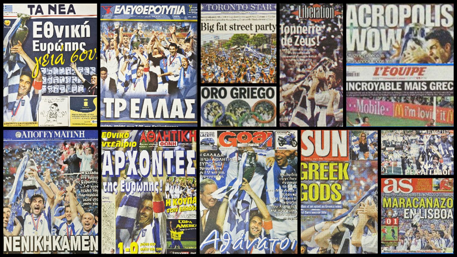 Η βραδιά που «υποκλίθηκε» η Ευρώπη στην Ελλάδα