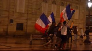 La France célèbre les bleus