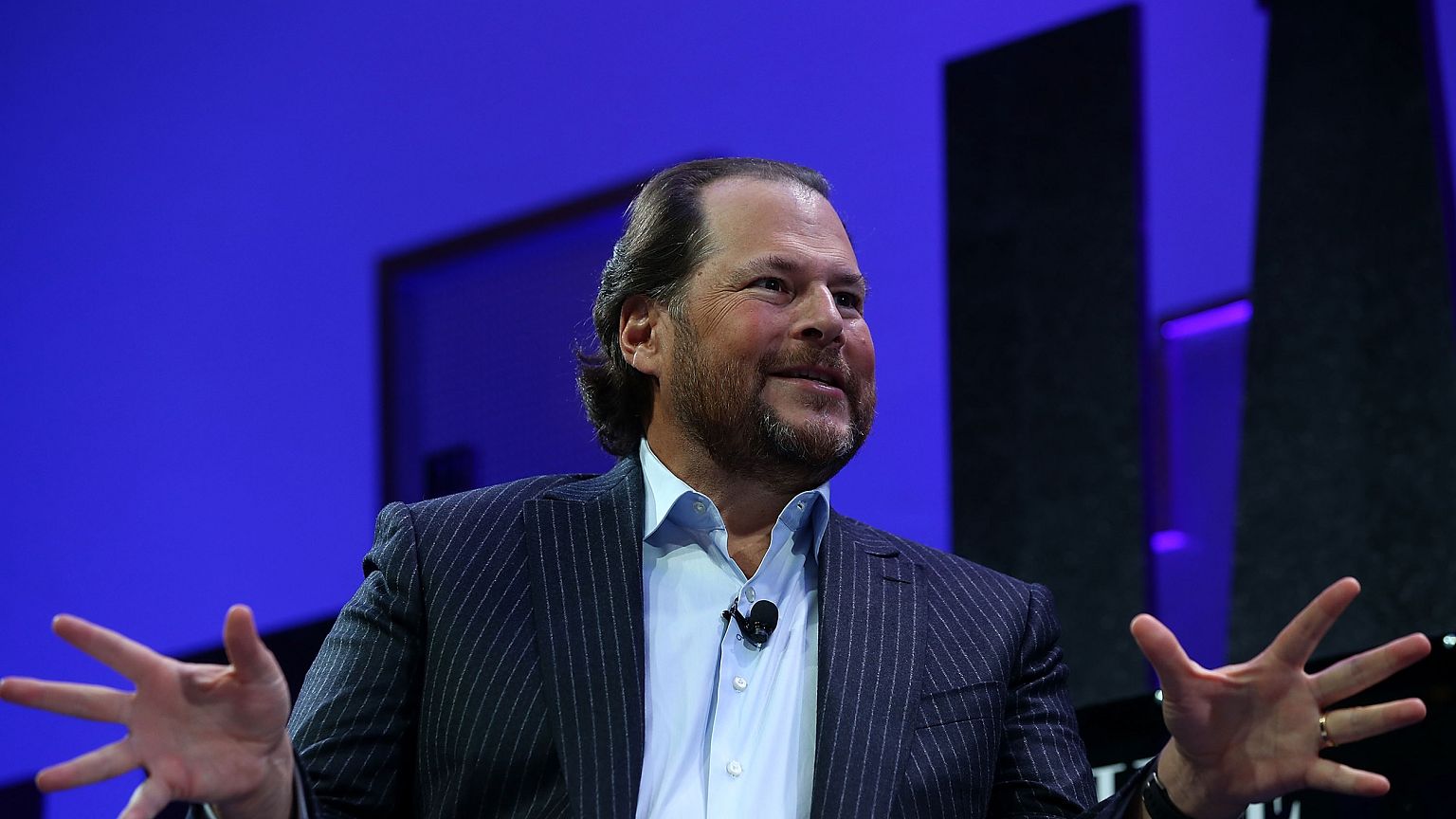 Image: Marc Benioff