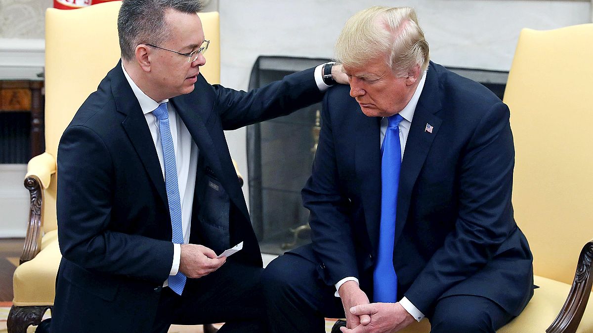 Image: President Trump Meets With Freed Pastor Andrew Brunson At The White 