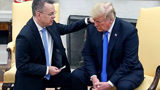 Image: President Trump Meets With Freed Pastor Andrew Brunson At The White
