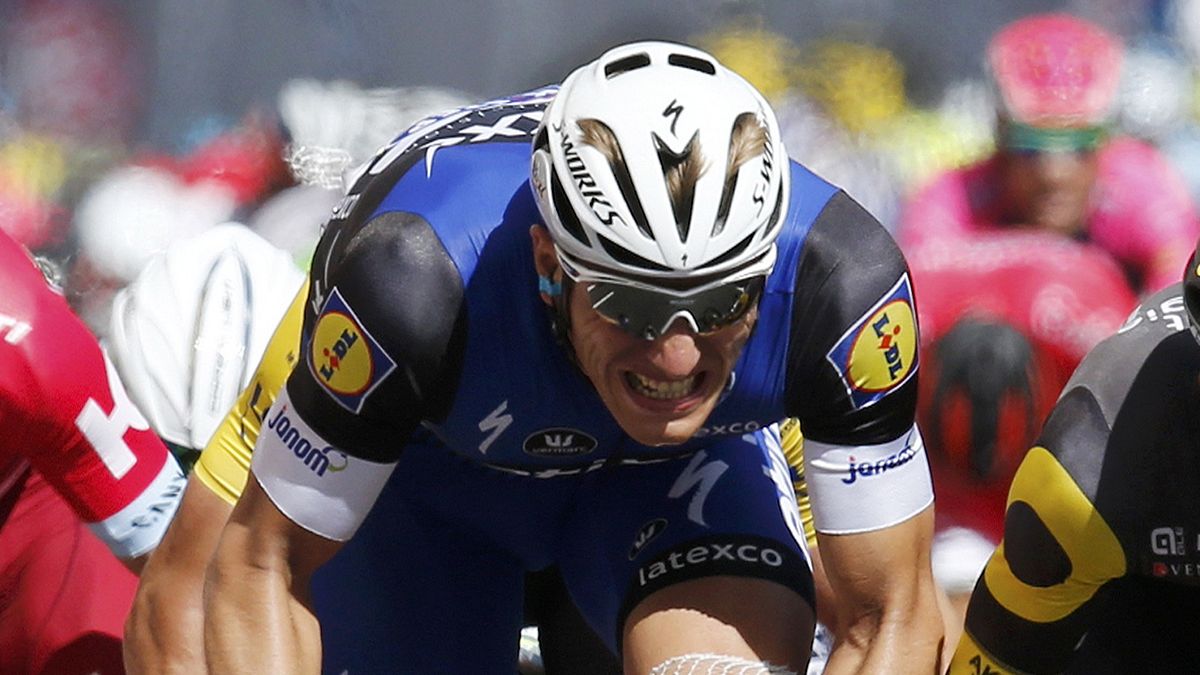 Kittel not brittle as he claims stage 4 of the Tour de France