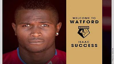 10 facts about Watford's record signing, 20-year old Nigerian Isaac Success