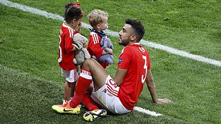 Euro 2016 players told to keep their children off the pitch