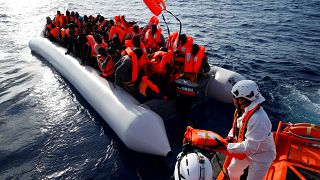 Cameroonian gives birth as 4,500 migrants picked up in Mediterranean