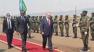 [Photo] Rwandan genocide, 'one of history's greatest crimes' - Israeli PM