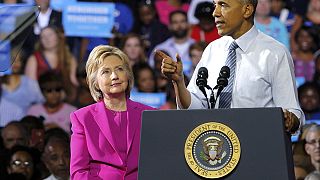 Obama campaigns with Clinton after FBI rule out criminal charges over 'emailgate'