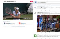 Assista em direto ao Torneio de ténis de Wimbledon pelo Twitter. Nós explicamos-lhe como