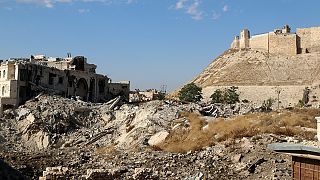 Syrian government forces 'cut road to Aleppo'