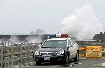 طوفان عظیم «نپارتاک» تایوان را در می نوردد