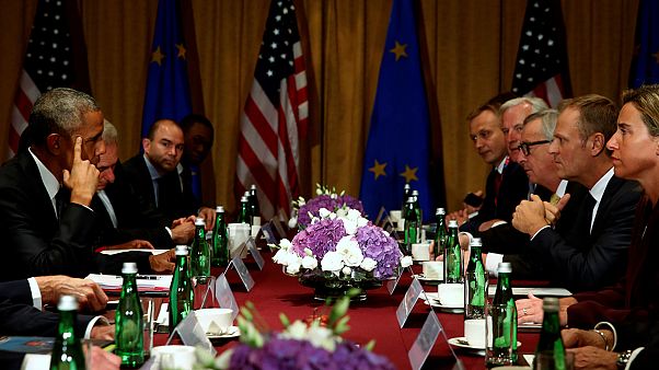 Obama auf Nato-Gipfel: "Ängste der Bevölkerung ernst nehmen" Obama auf Nato-Gipfel: "Ängste der Bevölkerung ernst nehmen"