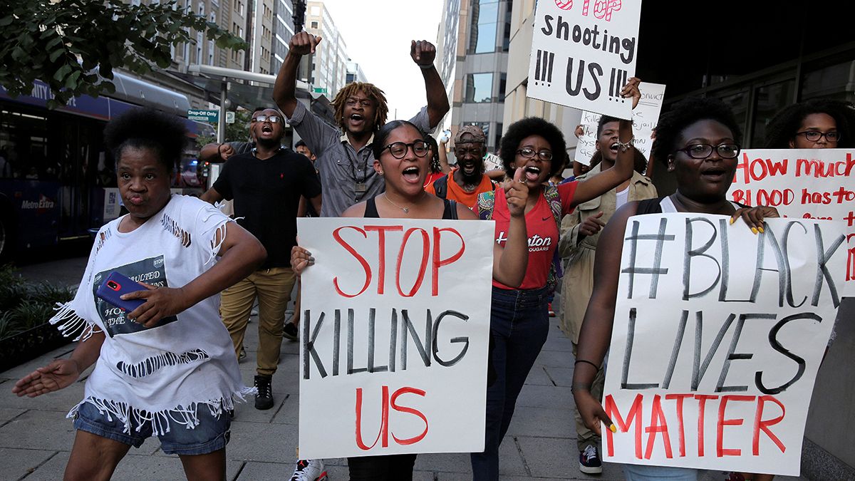 Proteste in den USA: Demonstranten gehen gegen rassistische Gewalt auf die Straße