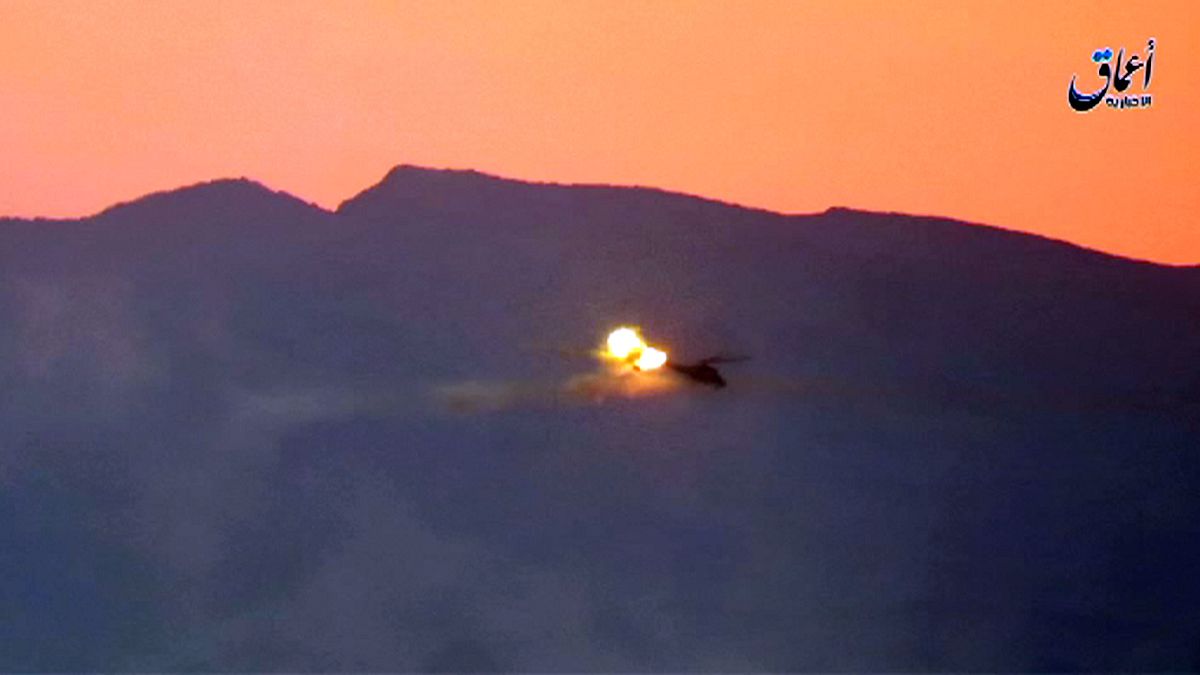 Lelőtt egy orosz helikoptert az Iszlám Állam