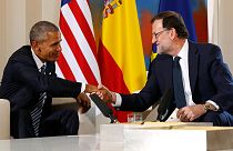 Em Madrid, Obama saúda "o progresso económico de Espanha"