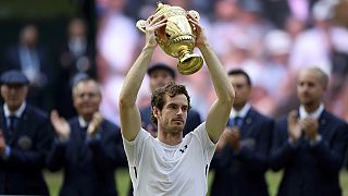 Andy Murray nyert Wimbledonban