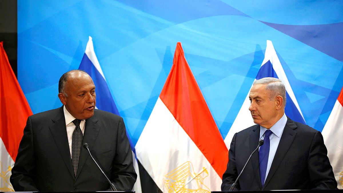 Egypt urges 'two state solution' to Israeli-Palestinian conflict