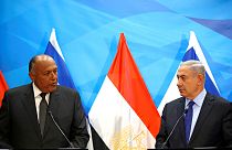 Chefe da diplomacia egípcia visita Israel