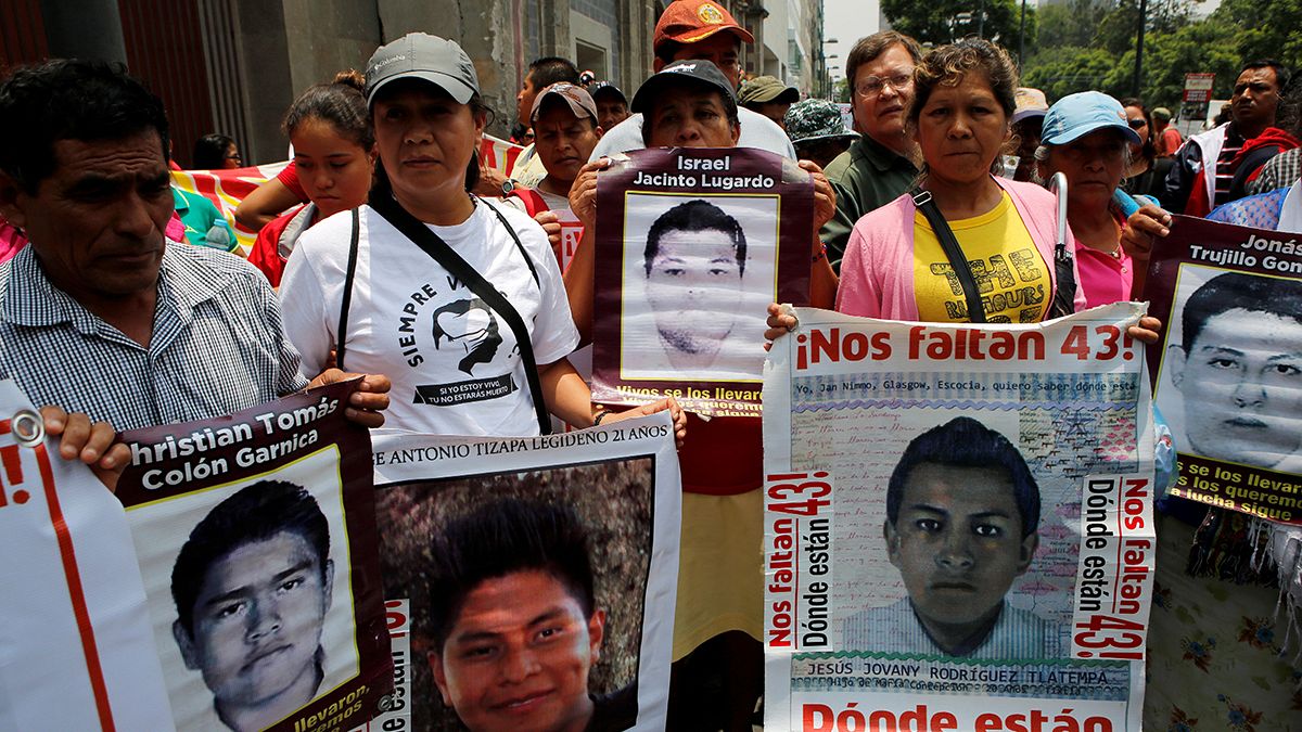مکزیک؛ یافته های تازه درباره ۴۳ دانشجوی ناپدید شده در سال ۲۰۱۴