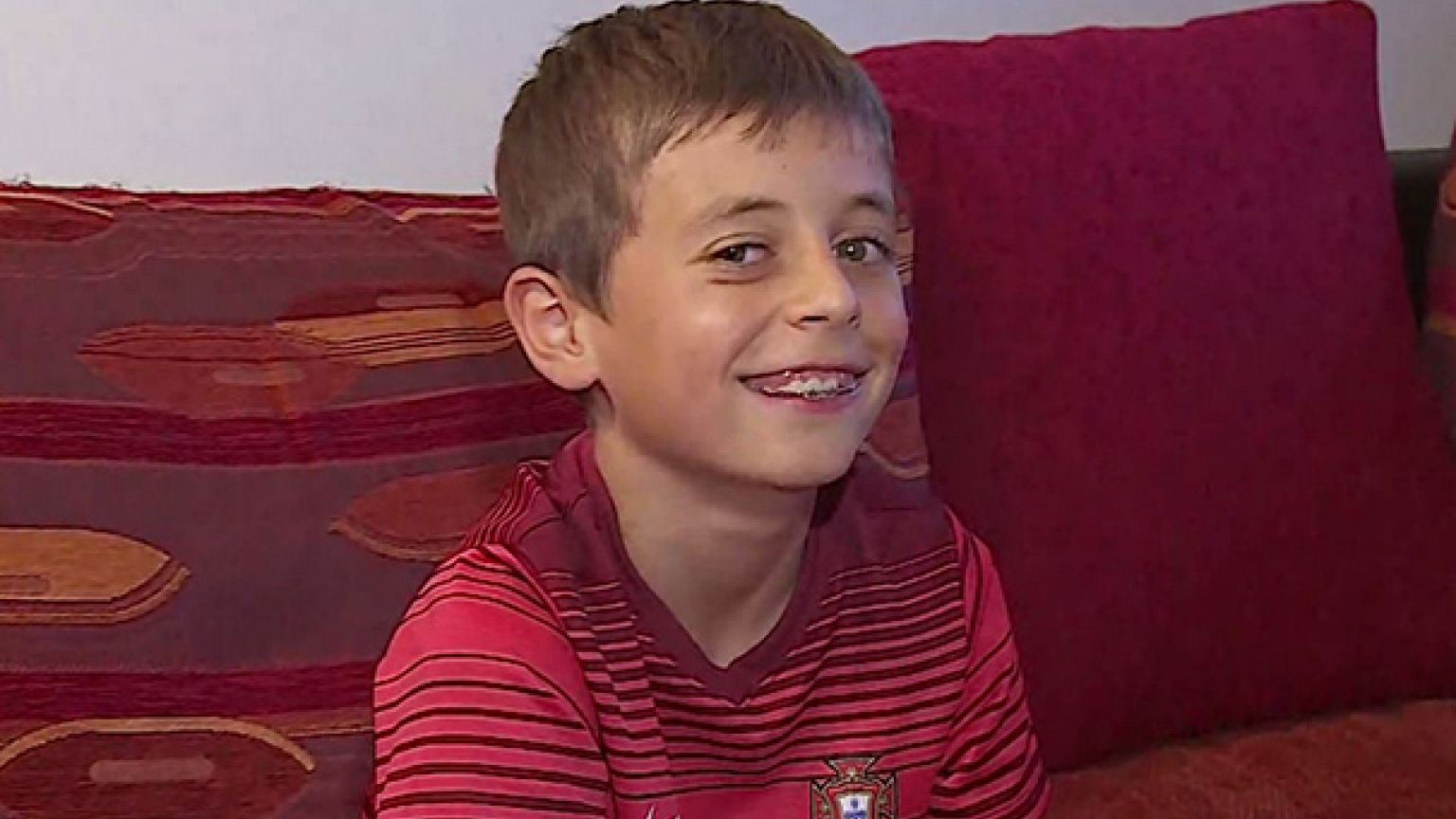 Fair play goes far for young Portugal fan