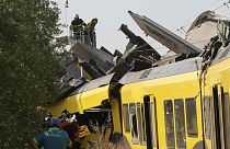 Al menos veinte muertos y decenas de heridos en un accidente de tren en Italia