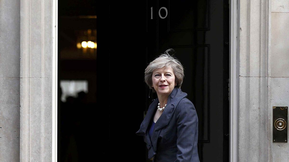 Theresa May au 10 Downing Street