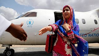 Kenya : Malala Yousafdai en visite au camp de réfugiés de Dadaab