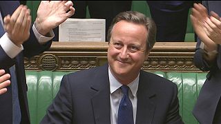 Última intervenção de David Cameron no Parlamento, enquanto primeiro-ministro do Reino Unido.