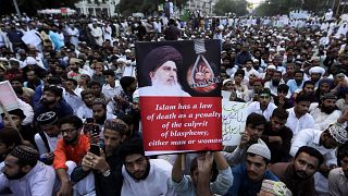 Image: Pakistan blasphemy protest