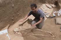 إكتشاف مقبرة في مدينة عسقلان قد تحل لغو الفلستيين