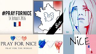 Blau-weiß-rot nach #Nizza: Trauer in den sozialen Medien