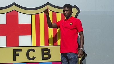 Barcelona sign Cameroon-born French international Samuel Umtiti