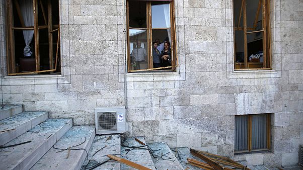 Τουρκία: H στιγμή της έκρηξης στην Εθνοσυνέλευση Τουρκία: H στιγμή της έκρηξης στην Εθνοσυνέλευση
