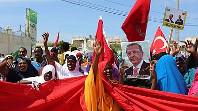 Manifestation en soutien au régime turc