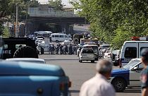 Armenia: gunmen storm police station in Yerevan