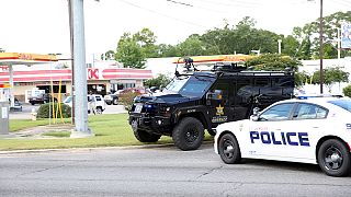Three police officers dead in attack by 'multiple gunmen' in Baton Rouge, US