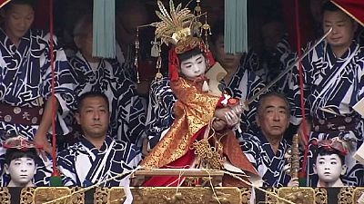 El gran Festival Matsuri dura un mes entero en Kyoto
