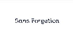 Sans Forgetica font