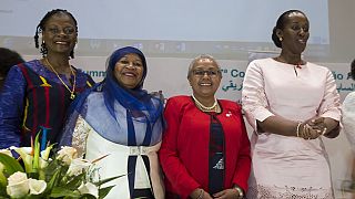 [Photos] African first ladies on the sidelines of the AU Summit