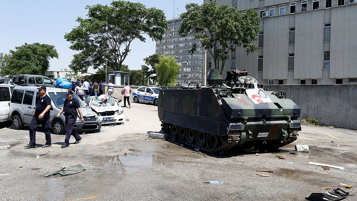 EU-US warn Turkey over coup plotter purge
