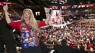 Republican Convention Day 1: security, Melania and marines