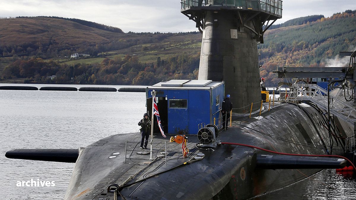 British lawmakers back renewal of Trident nuclear deterrent