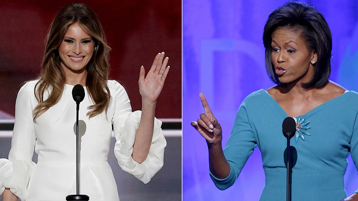 Melania Trump acusada de plagiar discurso de Michelle Obama em 2008