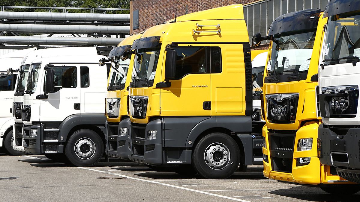 Europe's lorry manufacturers hit with €3 billion fine for price-fixing