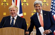 Kerry und Johnson: Ein Treffen, viele Themen