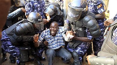 Four top Ugandan police officers charged for brutalizing Besigye supporters