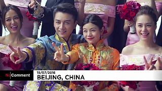 Märchenhochzeit in China: Michelle Chen heiratet Chan Xiao