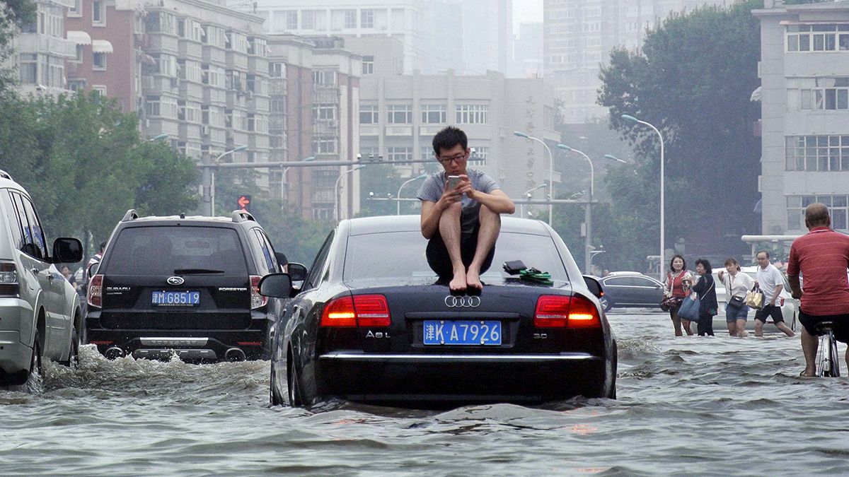 Китай затоплен сильнейшими за 100 лет дождями