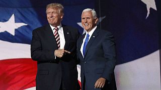 What are the political positions of the Trump-Pence ticket?